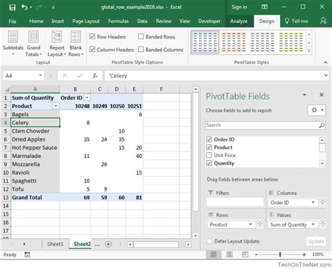 remove grand total from pivot table|remove total row in pivot table.